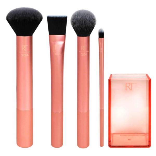 Real Techniques - Kit di pennelli per trucco base impeccabile