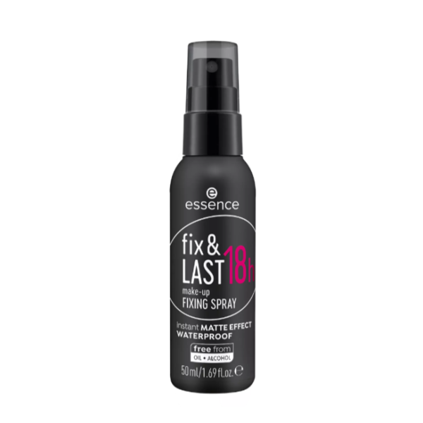 fix and LAST 18h make-up SPRAY VISO FISSANTE - Essence