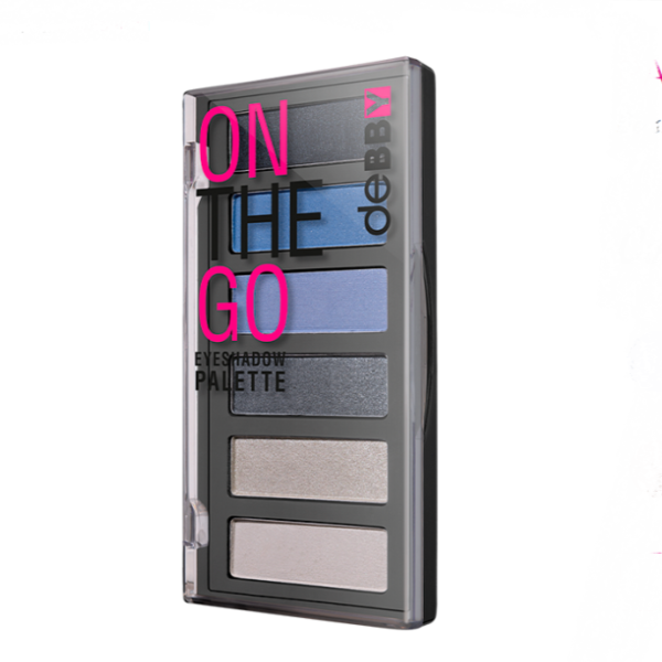 DEBBY PALETTE OMBRETTO ON THE GO N.04 LIGHT BLUE