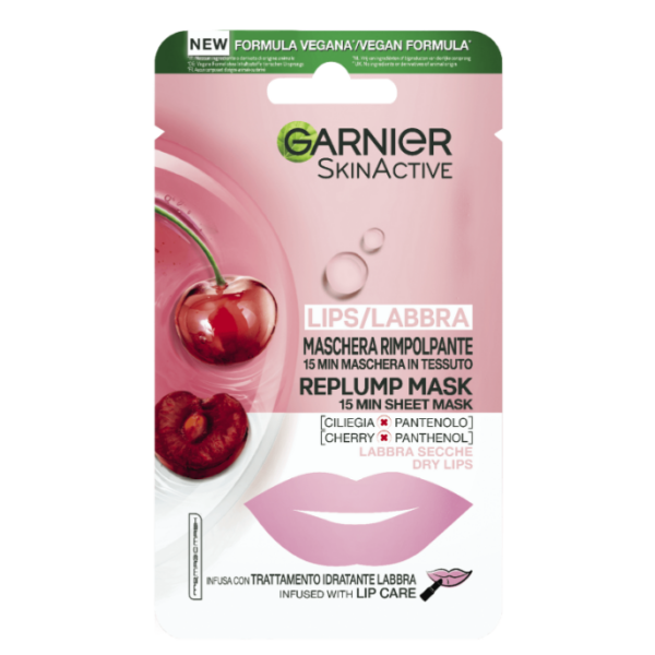 Maschera in Tessuto Labbra Rimpolpante - Garnier