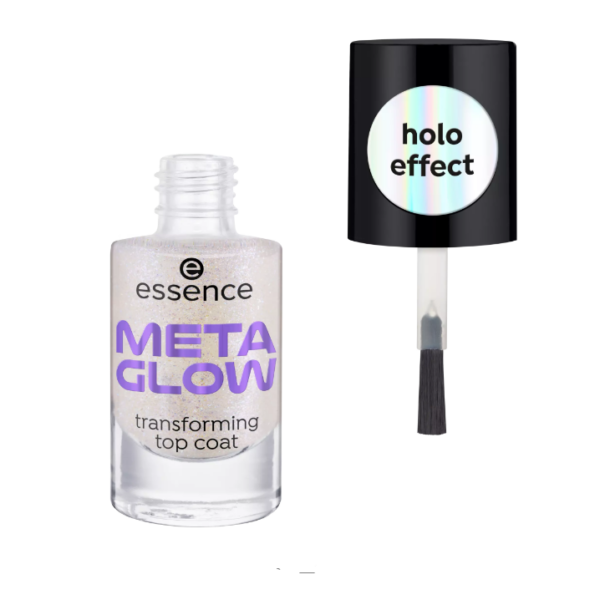 Top coat transforming META GLOW - Essence