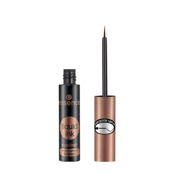 liquid ink brown eyeliner occhi resistente all'acqua - ESSENCE