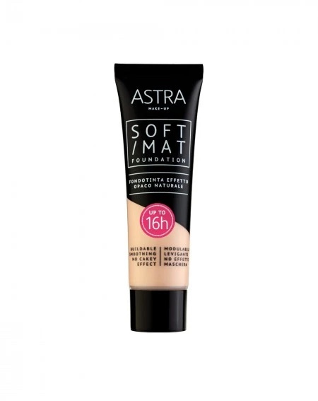 SOFT MAT FOUNDATION
Fondotinta soft mat - Astra