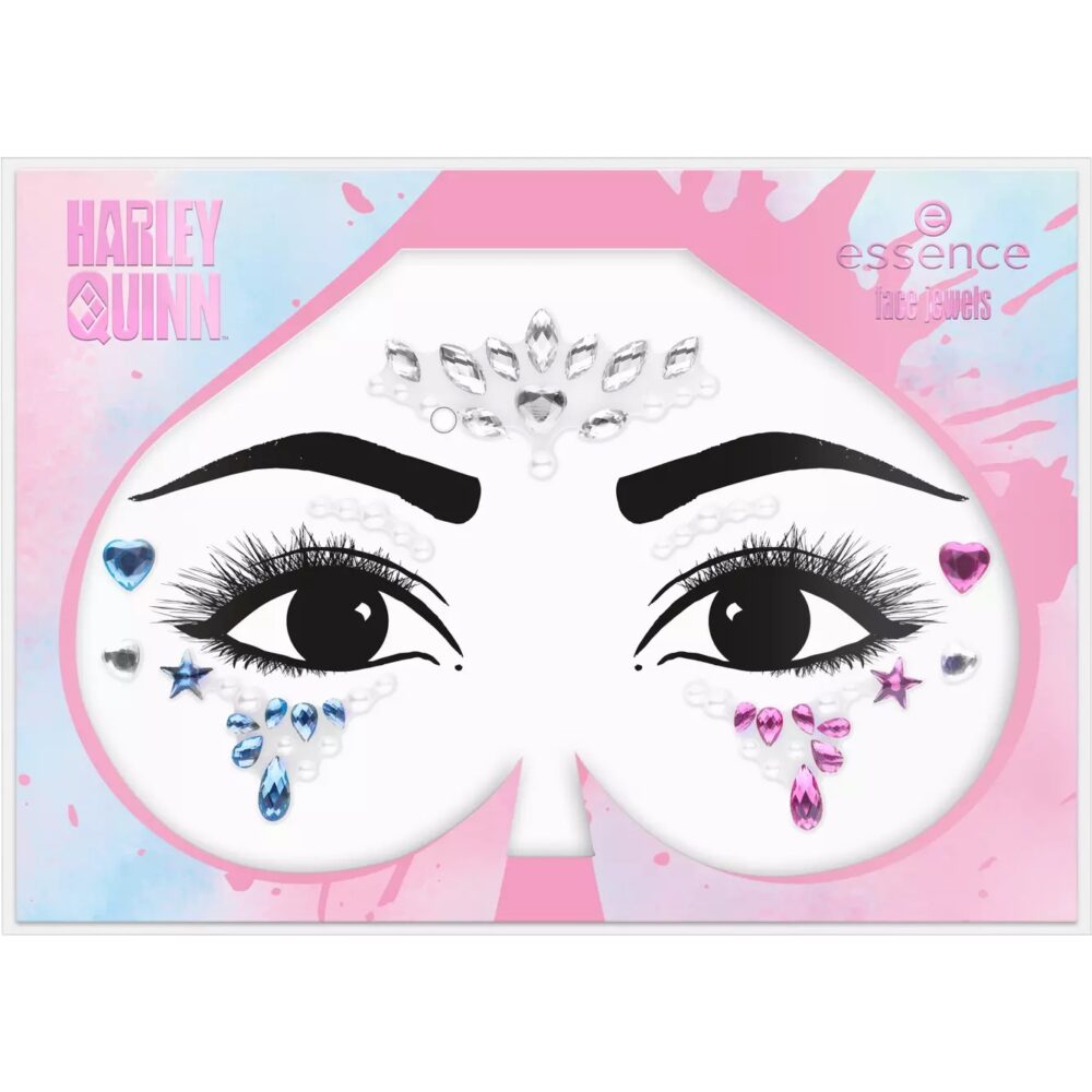 Decorazioni per il viso Harley Quinn - Essence
