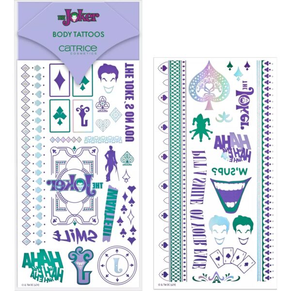 Tatuaggi per il corpo The Joker - Catrice