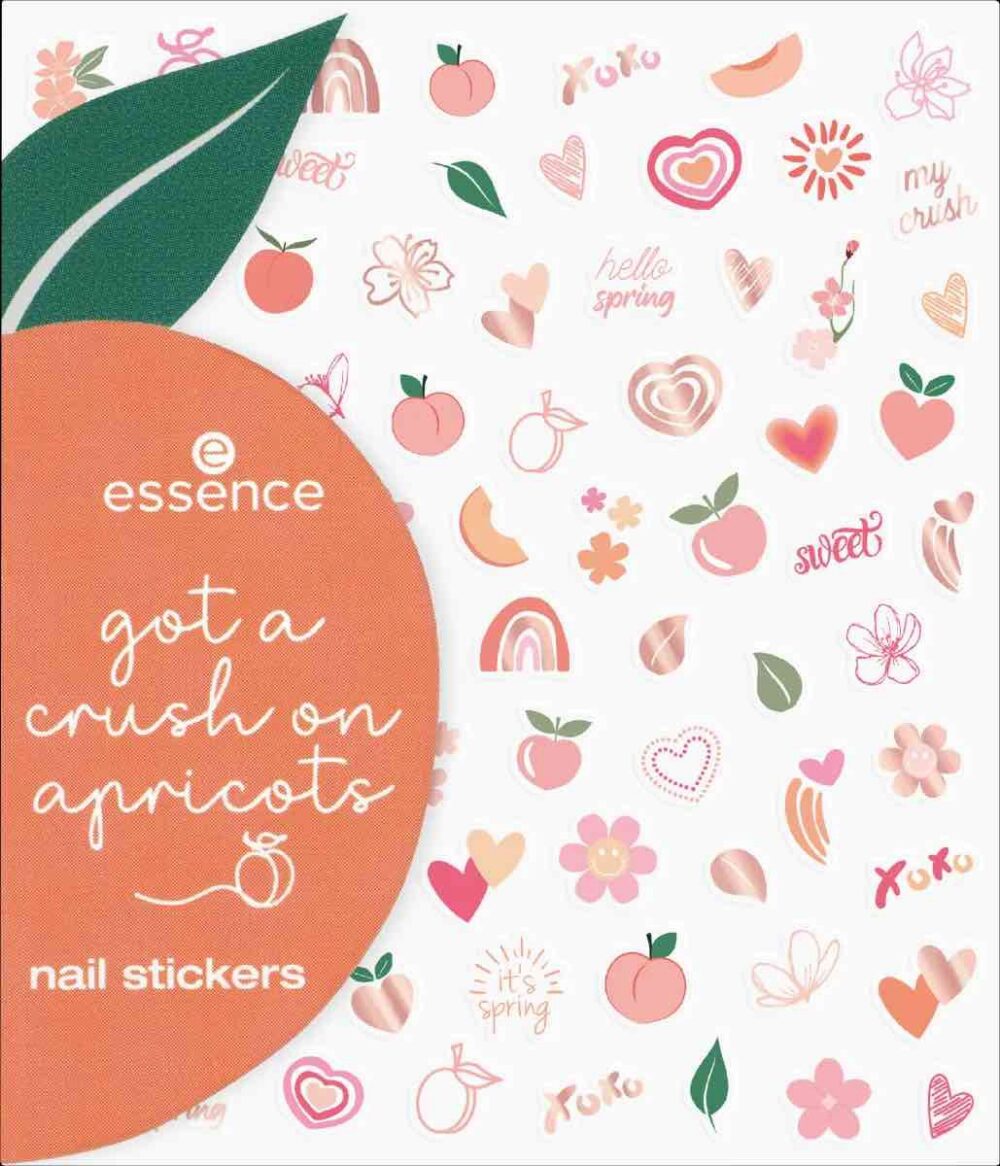 Sticker unghie got a crush on apricots - Essence