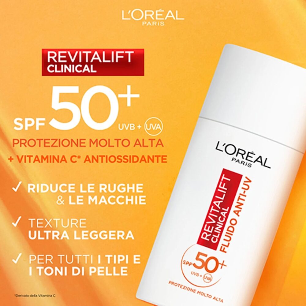 Fluido Anti-UV SPF50+ - L'Oreal - immagine 2