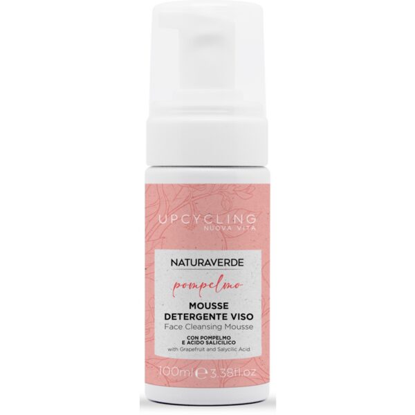 UPCYCLING MOUSSE DETERGENTE VISO POMPELMO 100 ML - Naturaverde