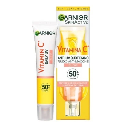 Garnier Fluido quotidiano alla vitamina C Skin Naturals Vitamin C Daily Fluid SPF 50+
