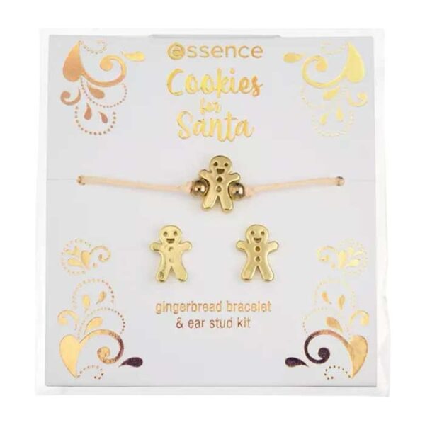 Braccialetto e orecchini cookies for santa - Essence