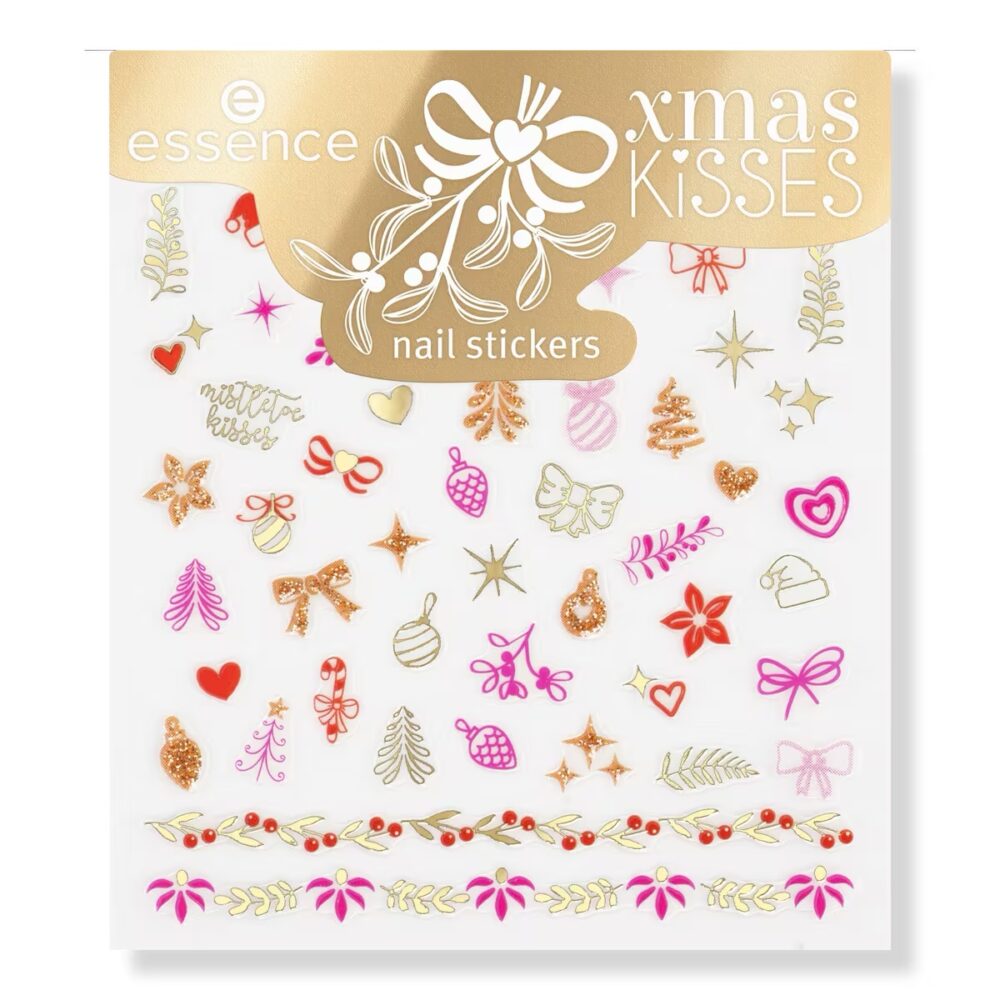 Xmas kisses stickers unghie - Essence