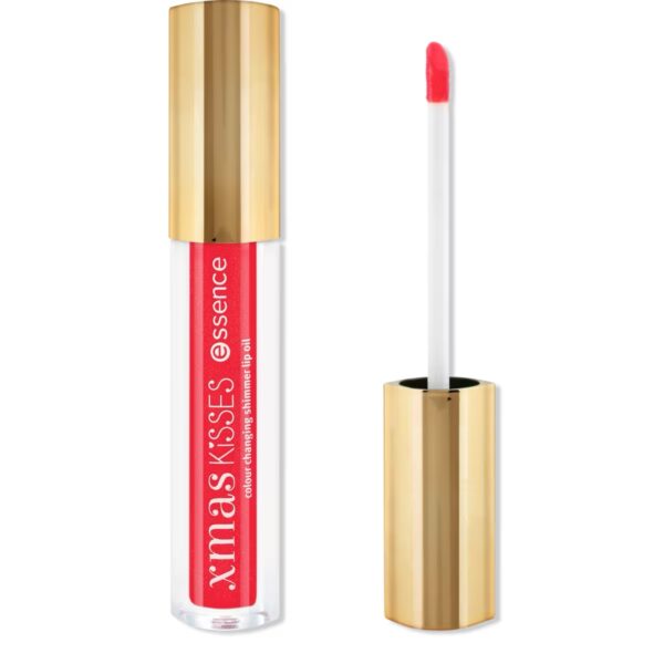 Colour Changing Shimmer Lip Oil XMAS KISSES - Essence