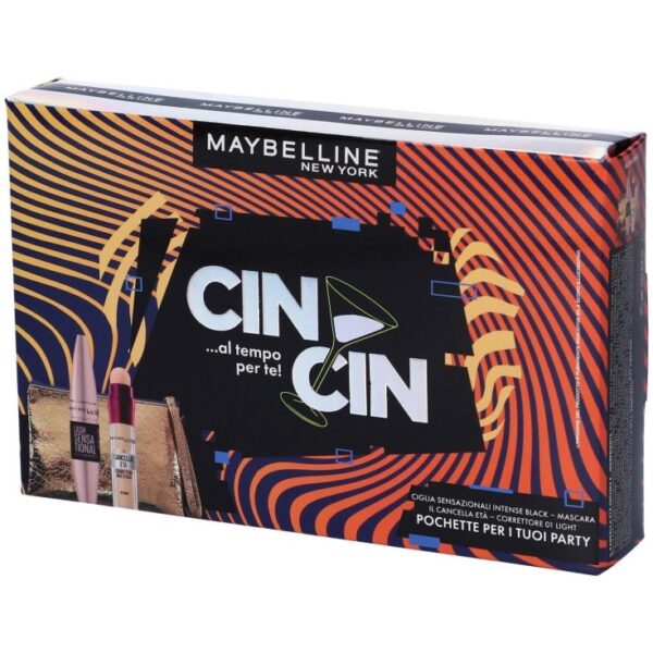 Maybelline Correttore Cancella Età 01 + Ciglia Sensazionali Intense Black