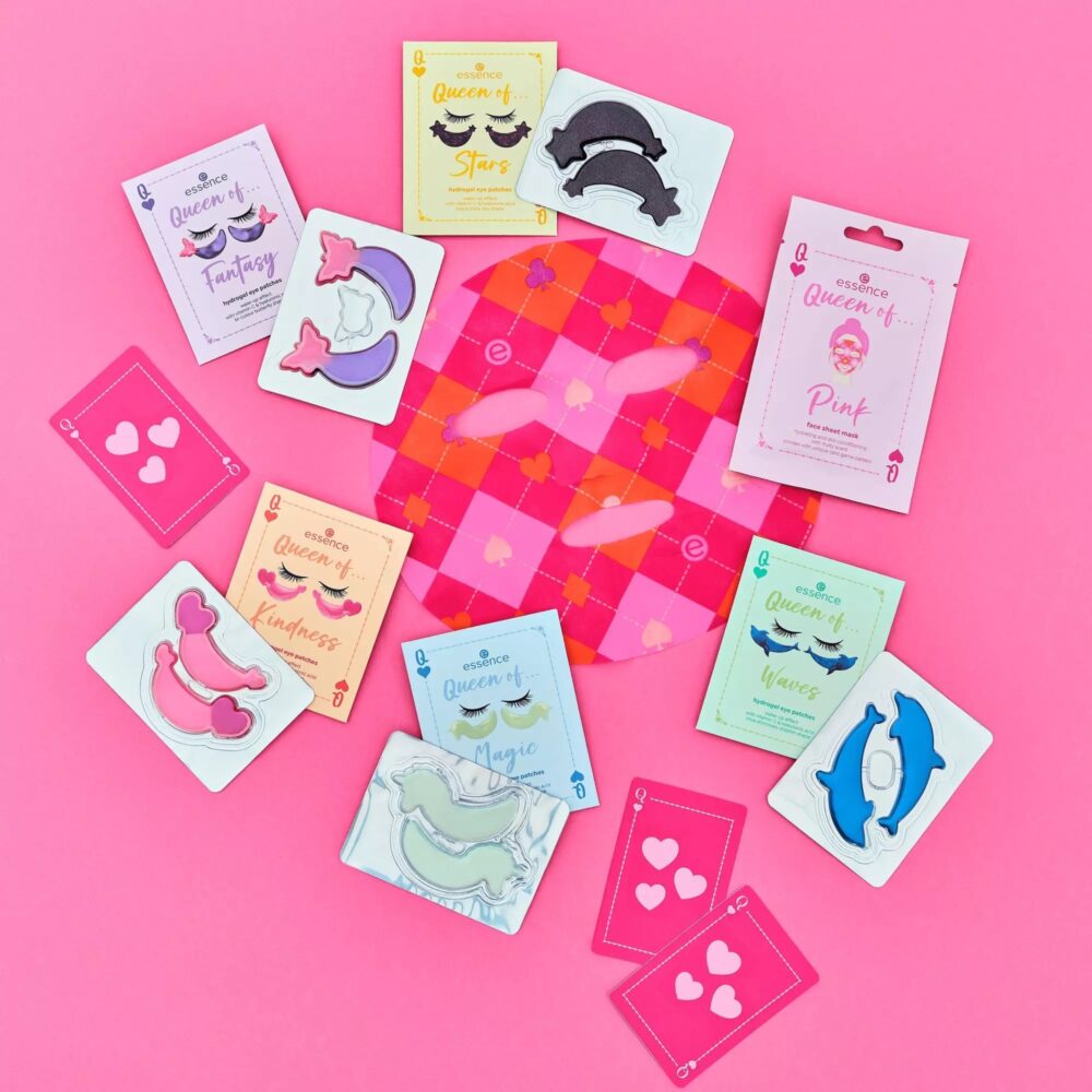 Queen of... Pink face sheet mask - Essence - immagine 3