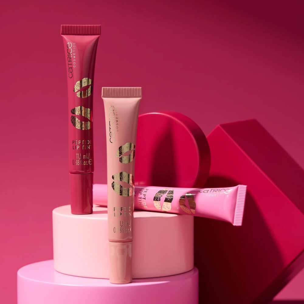 Kiss and glow peptide lip tint C01 - Catrice - immagine 3