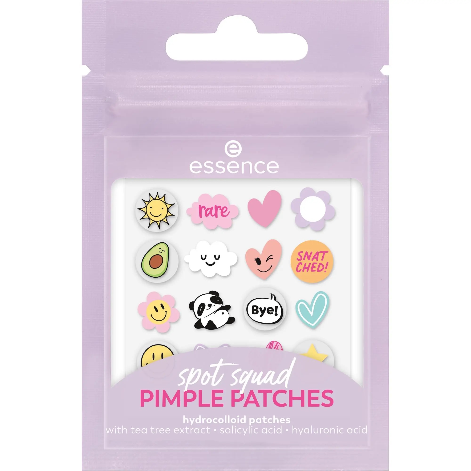 Cerotti imperfezioni viso spot squad PIMPLE PATCHES, 32 pz - Essence