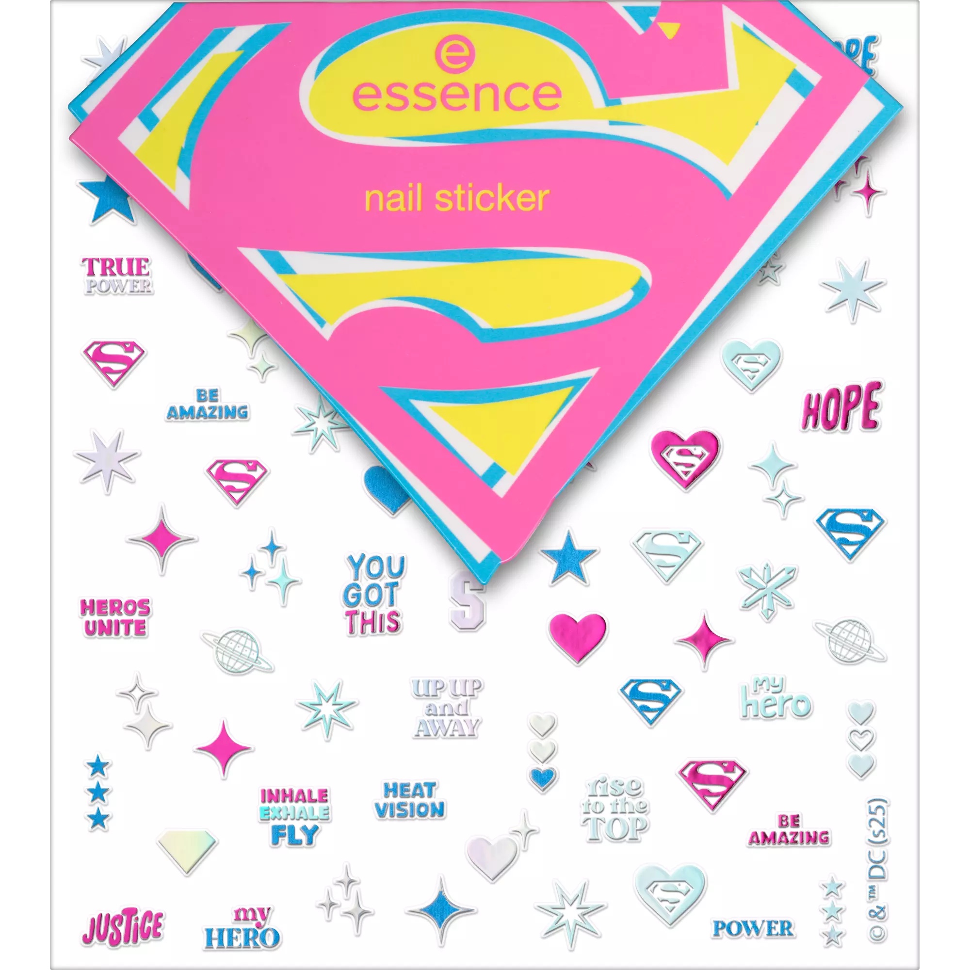 Superman adesivi per unghie - Essence
