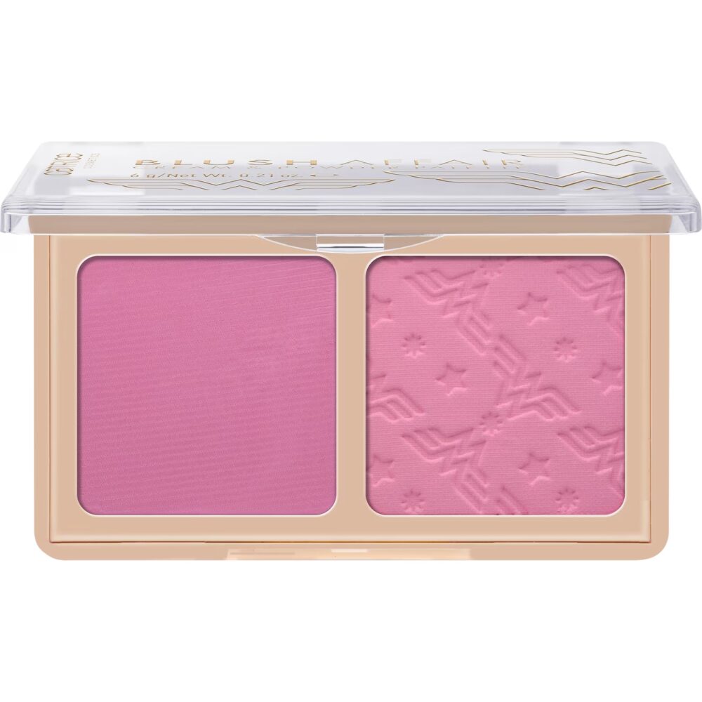 Wonder Woman Blush Affair Cream & Powder Palette 010 - Catrice - immagine 2