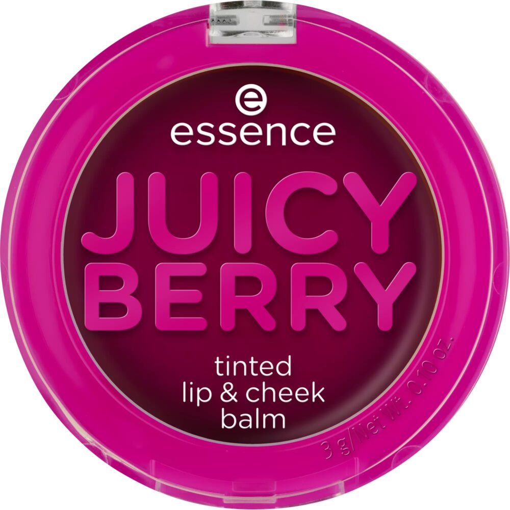 JUICY BERRY tinted lip & cheek balm
 - Essence