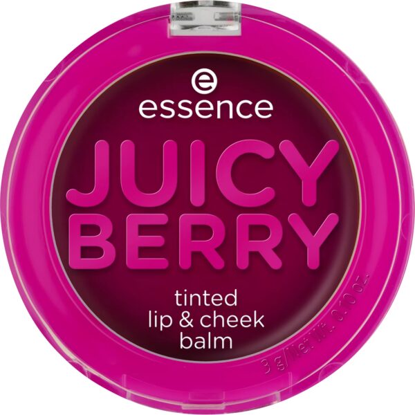 JUICY BERRY tinted lip & cheek balm
 - Essence
