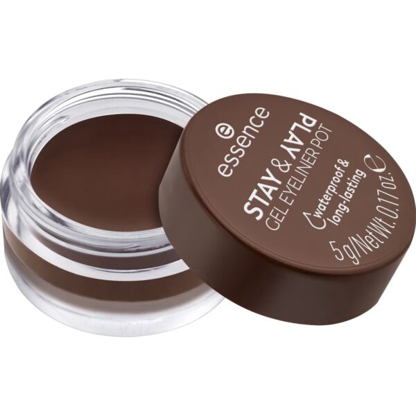 STAY & PLAY GEL EYELINER POT - Essence