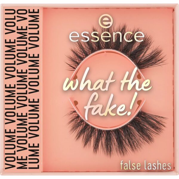 what the FAKE! false lashes 01 - Essence