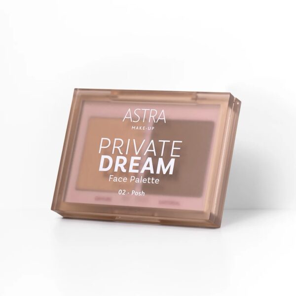 PRIVATE DREAM FACE PALETTE - Palette Viso Blush + Bronzer - Astra