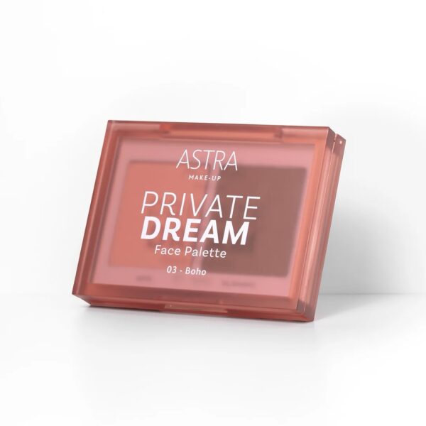 PRIVATE DREAM FACE PALETTE - Palette Viso Blush + Bronzer - Astra