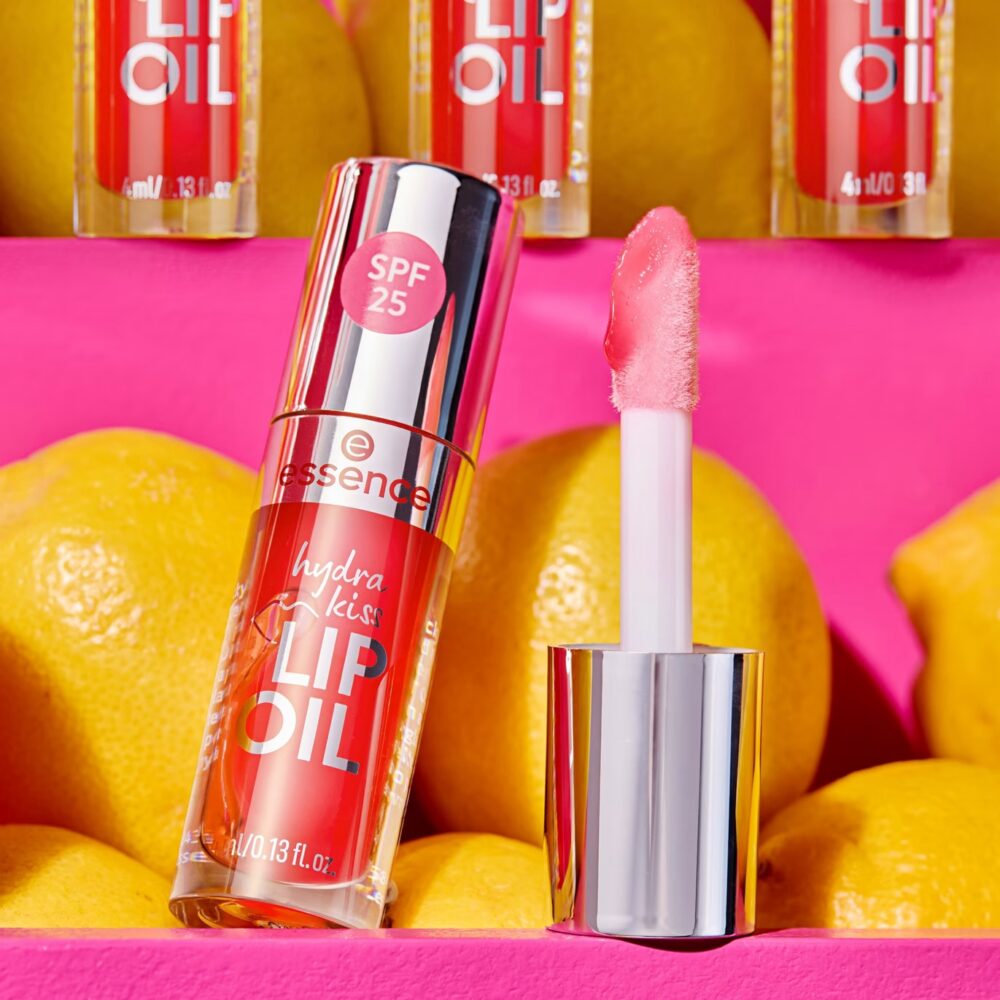 Essence Pink Squeeze, Please! Hydra Kiss Lip Oil 104 - Essence - immagine 2