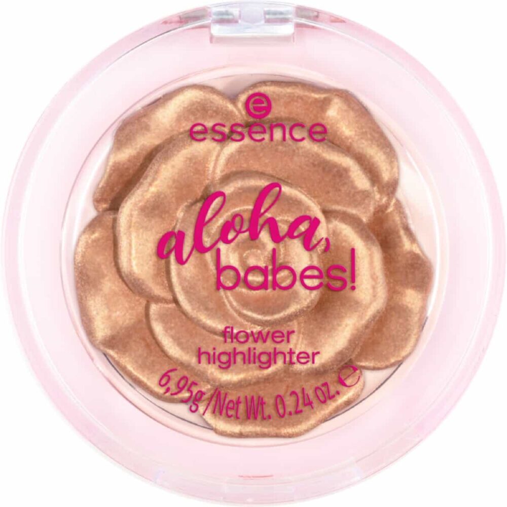 Essence Aloha, Babes! Flower Highlighter 01 Paradise. Glow. Repeat.