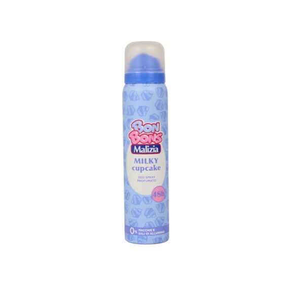 MALIZIA BON BONS MILKY CUPCAKE DEO SPRAY PROFUMATO 48H 100 ML