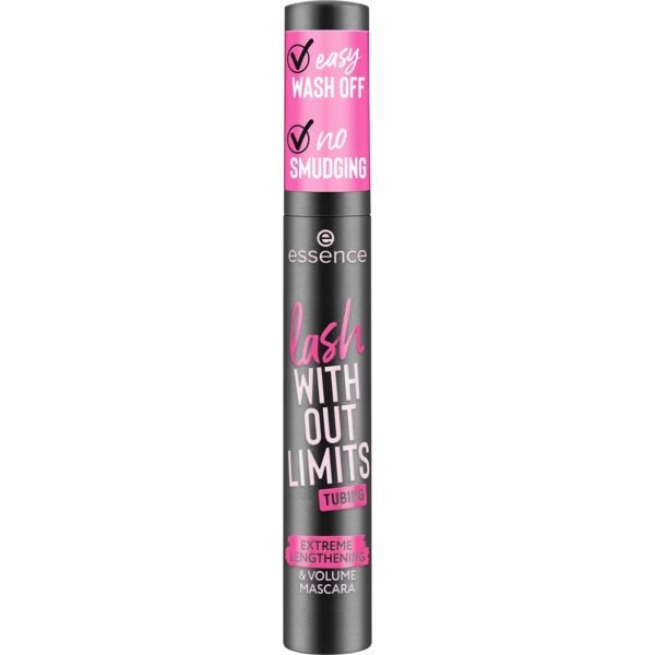 lash WITHOUT LIMITS TUBING Extreme Lengthening & Volume Mascara - Essence