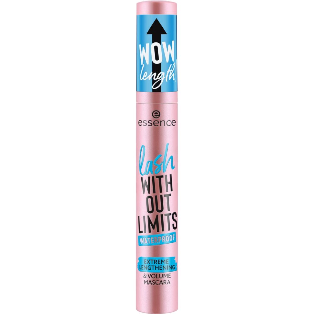 Lash WITHOUT LIMITS WATERPROOF EXTREME LENGTHENING & VOLUME MASCARA - Essence - immagine 2