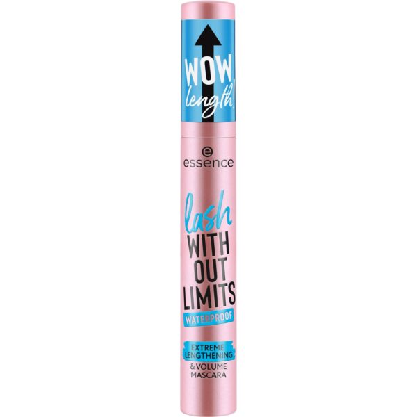 Lash WITHOUT LIMITS WATERPROOF EXTREME LENGTHENING & VOLUME MASCARA - Essence