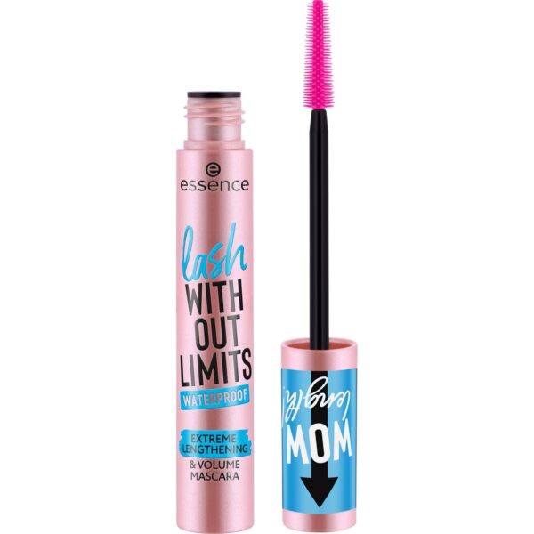 Lash WITHOUT LIMITS WATERPROOF EXTREME LENGTHENING & VOLUME MASCARA - Essence