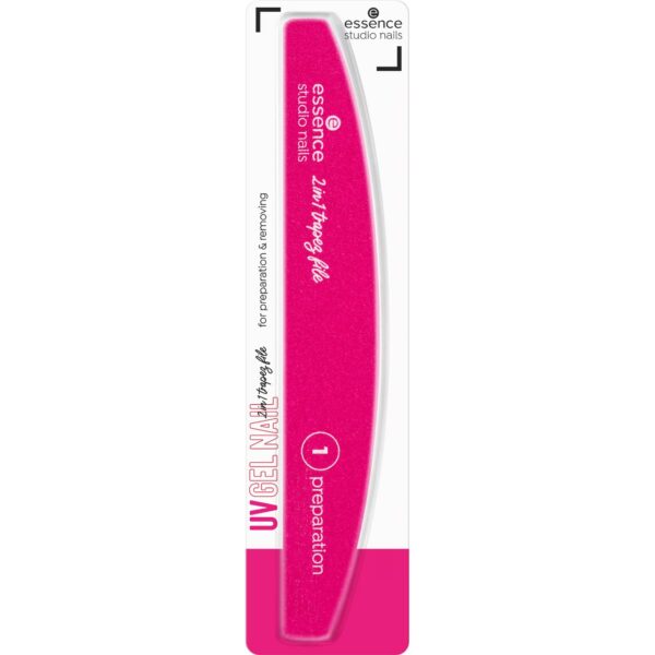 studio nails UV GEL NAIL 2 in 1 lima trapezoidale