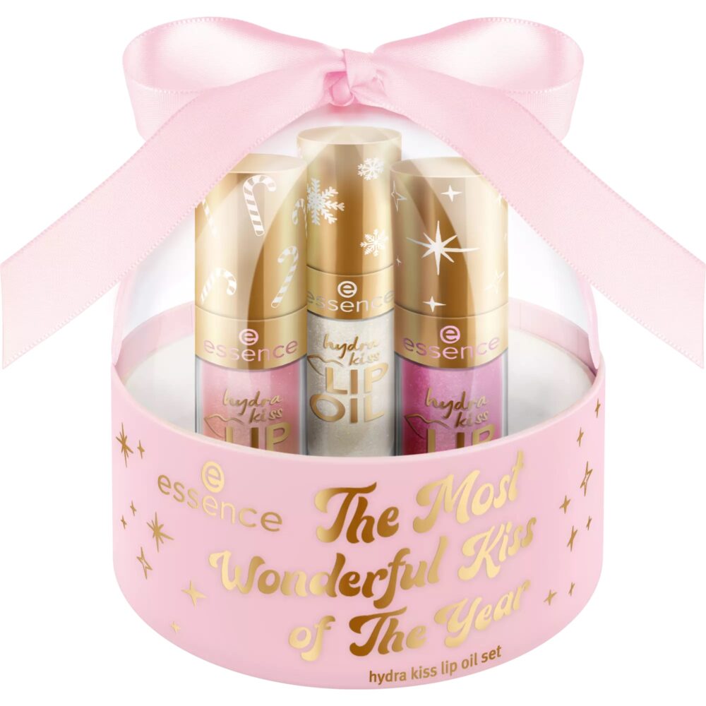 Set Hydra Kiss LIP OIL The Most Wonderful Kiss of the Year - Essence