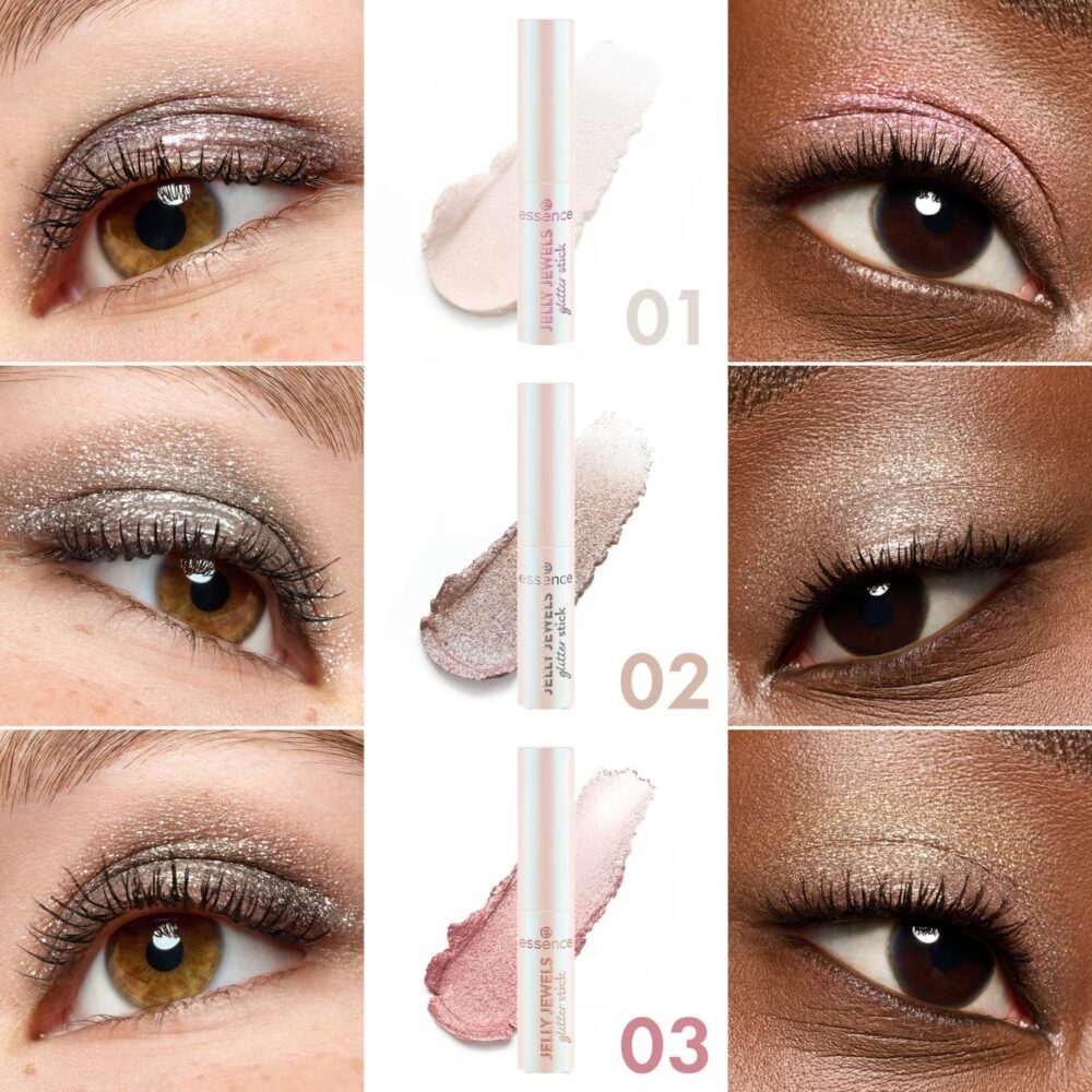 JELLY JEWELS glitter stick 02

 - Essence - immagine 4