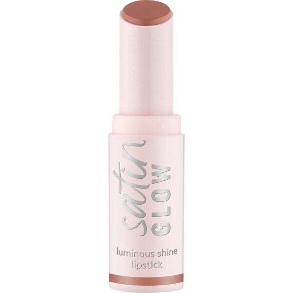 satin GLOW luminous shine lipstick 01 - Essence