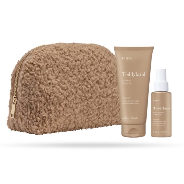 Teddyland gel doccia e acqua profumata 003 latte e chicchi di caffè - Pupa