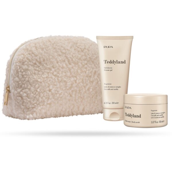 Teddyland gel doccia e scrub corpo 002 latte di avena e vaniglia - Pupa
