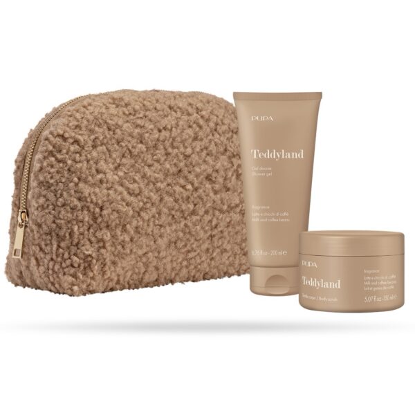 Teddyland gel doccia e scrub corpo 003 latte e chicchi di caffè - Pupa