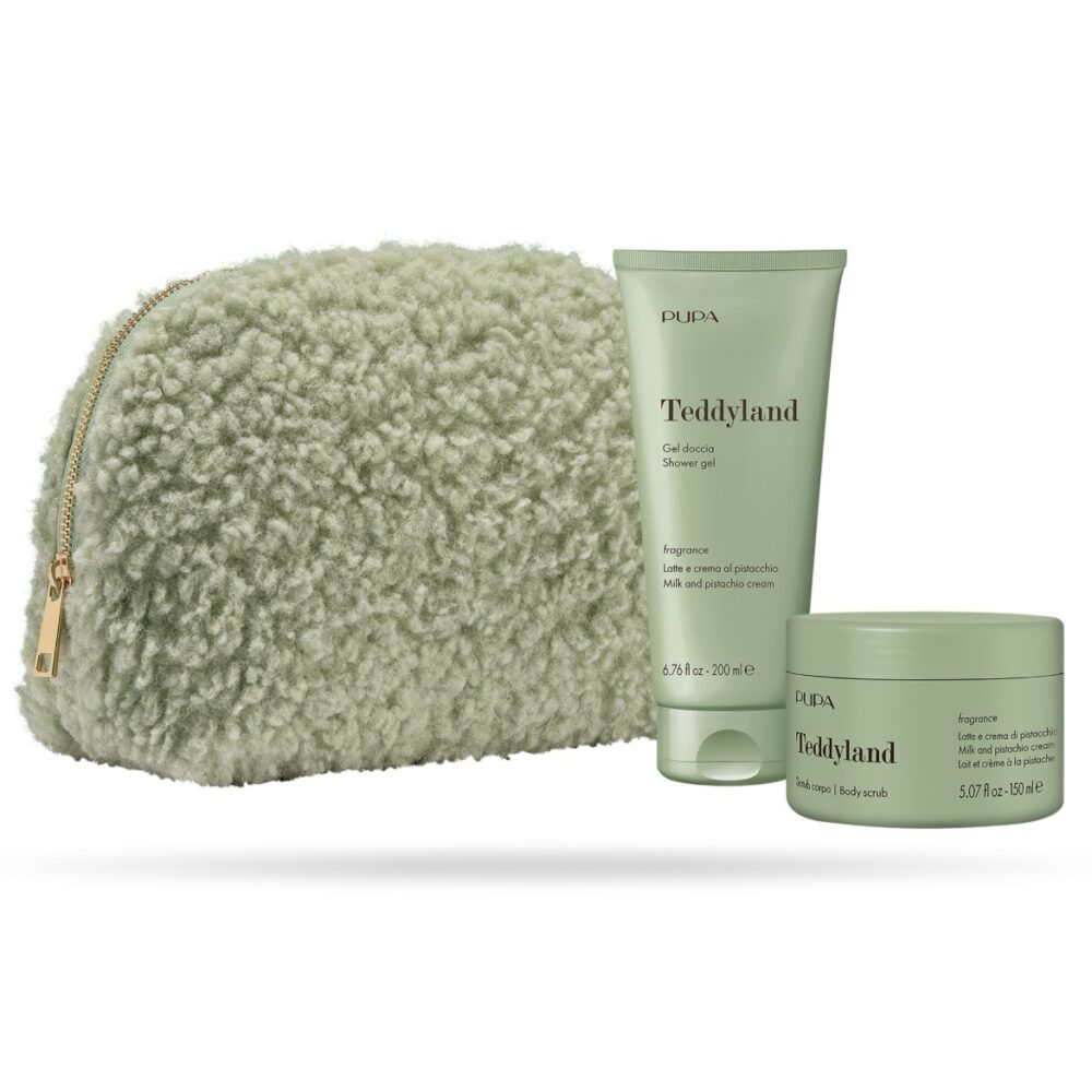 Teddyland gel doccia e scrub corpo 005 latte e crema al pistacchio - Pupa