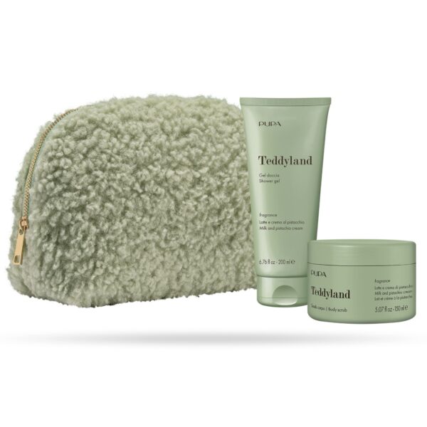 Teddyland gel doccia e scrub corpo 005 latte e crema al pistacchio - Pupa