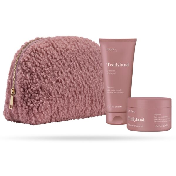 Teddyland gel doccia e scrub corpo 006 latte rosa e cannella - Pupa