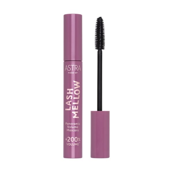 LASH MELLOW MASCARA - Effetto Panoramico +200% Volume - Astra