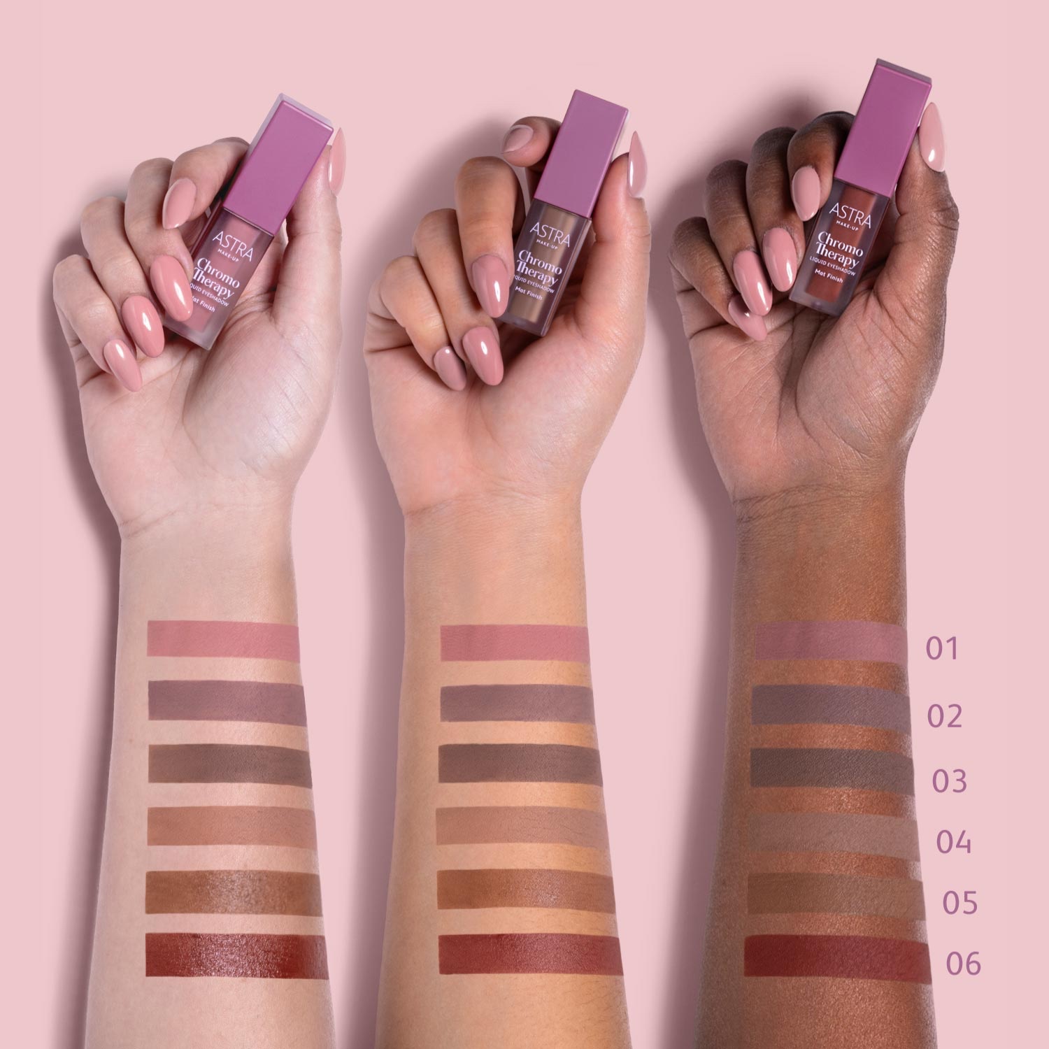 CHROMO THERAPY - Ombretto Liquido Finish Opaco 02 - Astra - immagine 2