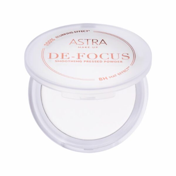 DE-FOCUS Pressed Powder 01 translucent - Astra