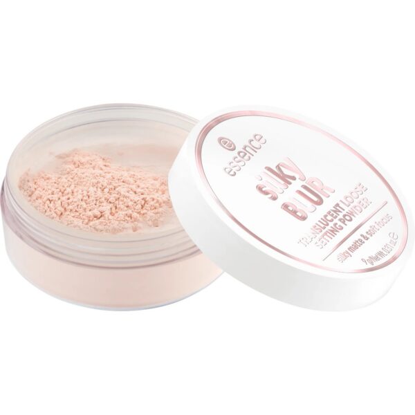 silky BLUR TRANSLUCENT LOOSE SETTING POWDER. - Essence