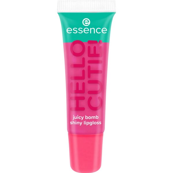 Dì la tua con Juicy Hello Cutie! Juicy Bomb Shiny Lipgloss 02 Witty Watermelon - Essence
